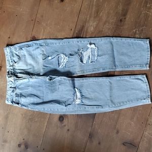 Shein high rise mom jeans
